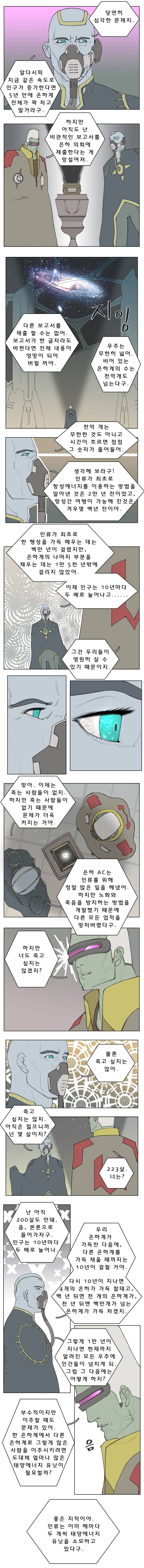 SF명작소설 아이작 아시모프 : 최후의 질문을 만화로 옳긴 작품 (소름주의) | 인스티즈