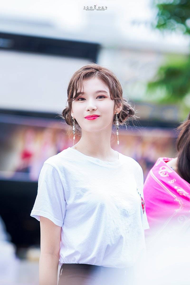 상큼한 트와이스 사나.jpg | 인스티즈