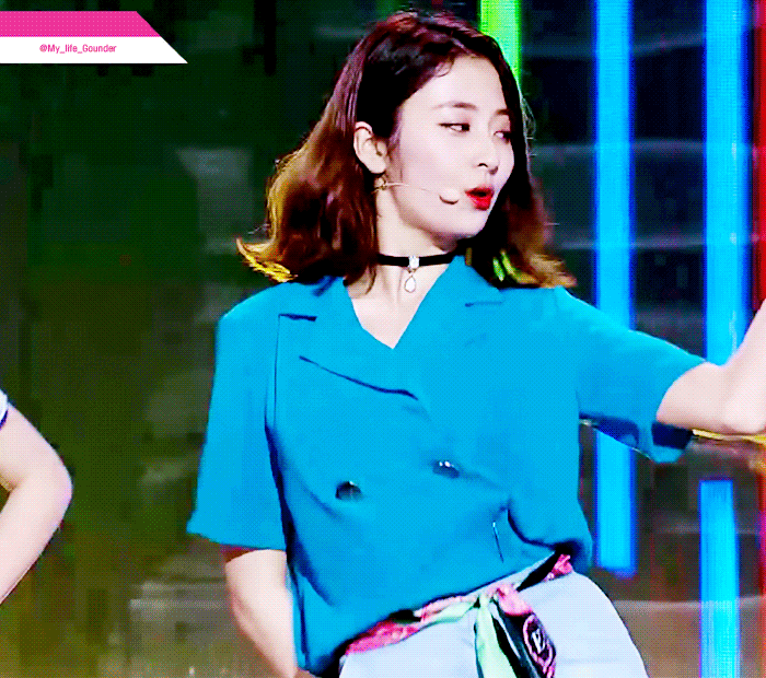 프로듀스48 기린짱 허윤진.gif | 인스티즈