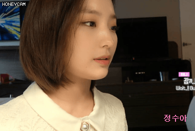 프로미스나인 이새롬 V앱 뉴욕KCON 비하인드.GIF | 인스티즈
