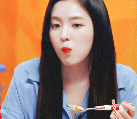 음식 먹는 모습도 이쁜 아이린.gif | 인스티즈