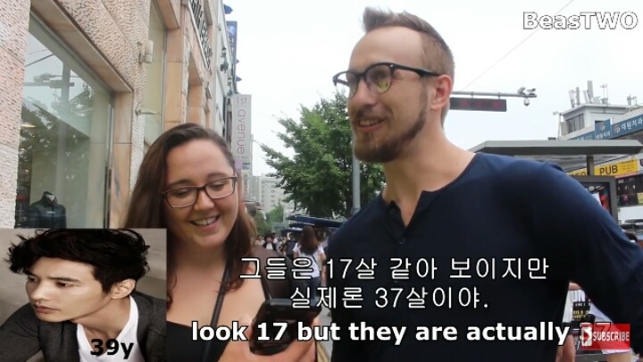 외국인들이 한국인의 나이를 맞출 수 있을까? (영상캡쳐랑 영상) | 인스티즈