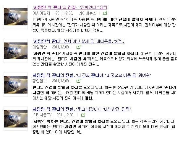 사람인척 판다의 진실 | 인스티즈