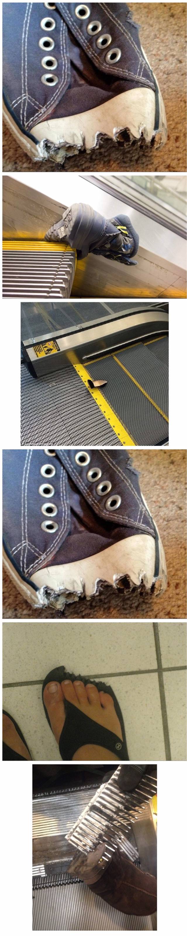 에스컬레이터에서 어린아이들이 장난치게 놔두면 안되는 이유.jpg | 인스티즈