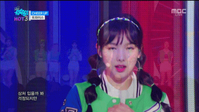 160507 쇼 음악중심 트와이스 - Cheer Up.gif | 인스티즈