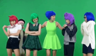 인사이드아웃 페러디 에이핑크(갓빙봉 윤보미) | 인스티즈