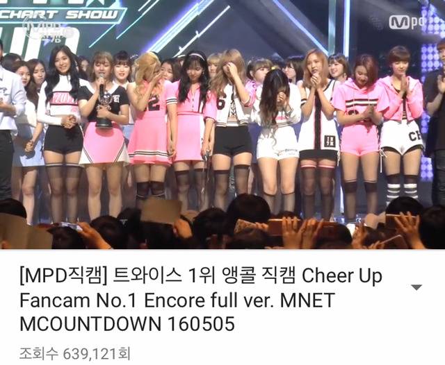 여자아이돌 그룹 엠카운트다운 엠피디 직캠 조회수 top10(유투브) | 인스티즈