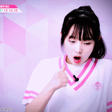 프로듀스48의 만능 매력캐 안유진&최예나.gif | 인스티즈