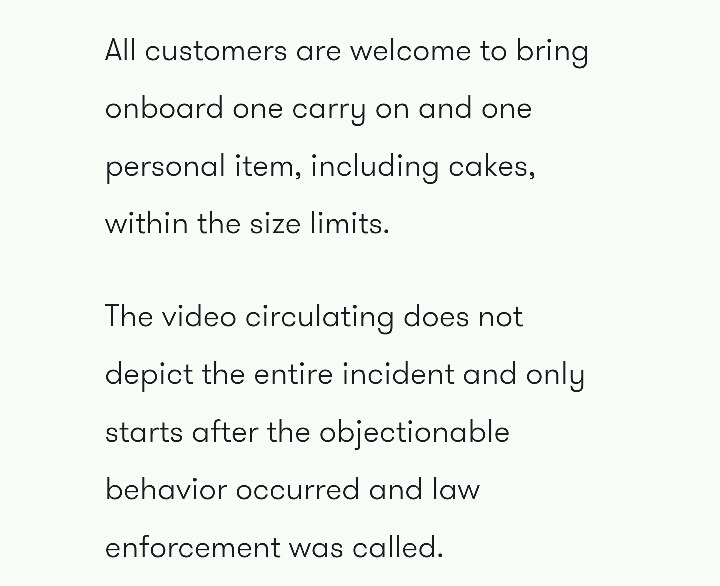 미국 젯블루 항공사 케잌 소동 정리 | 인스티즈