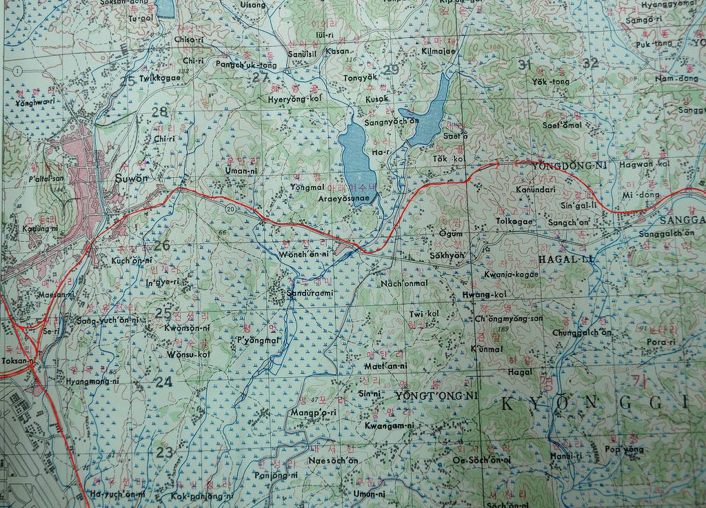 1970년대 이전의 수원~신갈부근 지도.jpg | 인스티즈