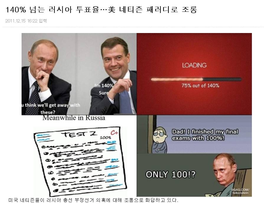 한국 투표 77％라고? ㅋㅋㅋ 반성해라 이상한 사람들아 ㅋㅋㅋ | 인스티즈