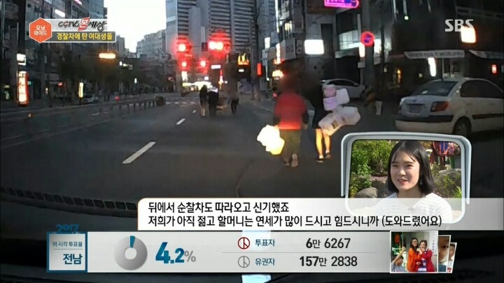 경찰차에 탄 여대생들 ㄷㄷ | 인스티즈