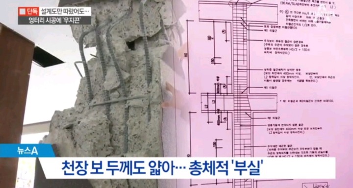 포항 문제의 필로티 원룸 설계도대로 안 지은 부실시공으로 밝혀짐 | 인스티즈