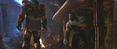 타노스 vs 헐크.gif | 인스티즈