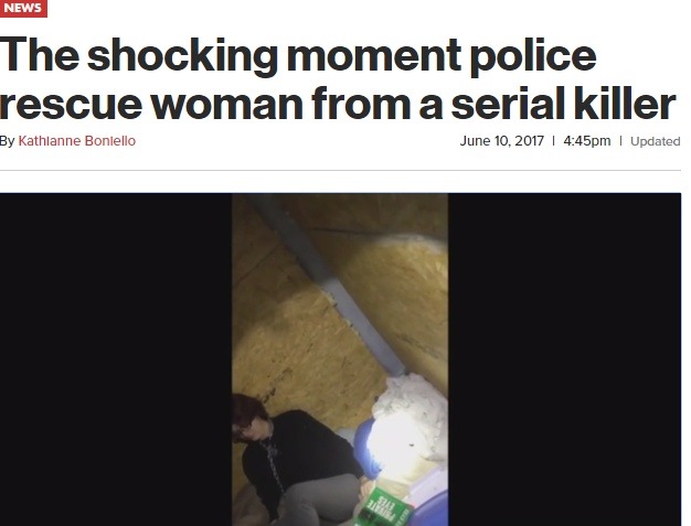 살인마에 감금당한 여성 구조 영상 | 인스티즈