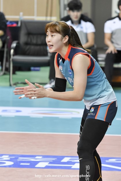 GS칼텍스 레프트 시절 황민경 | 인스티즈