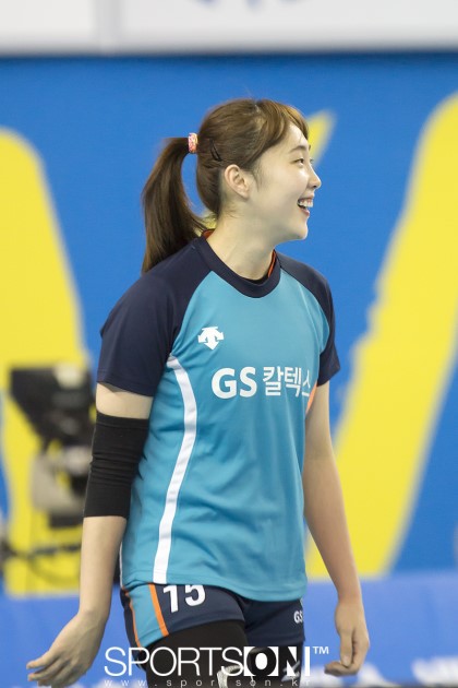GS칼텍스 레프트 시절 황민경 | 인스티즈