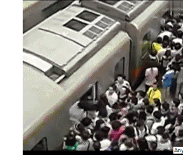 중국 아침 지하철 출근길 | 인스티즈