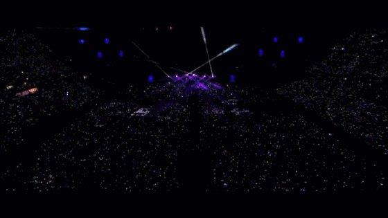 콜드플레이 콘서트의 자일로밴드.gif | 인스티즈