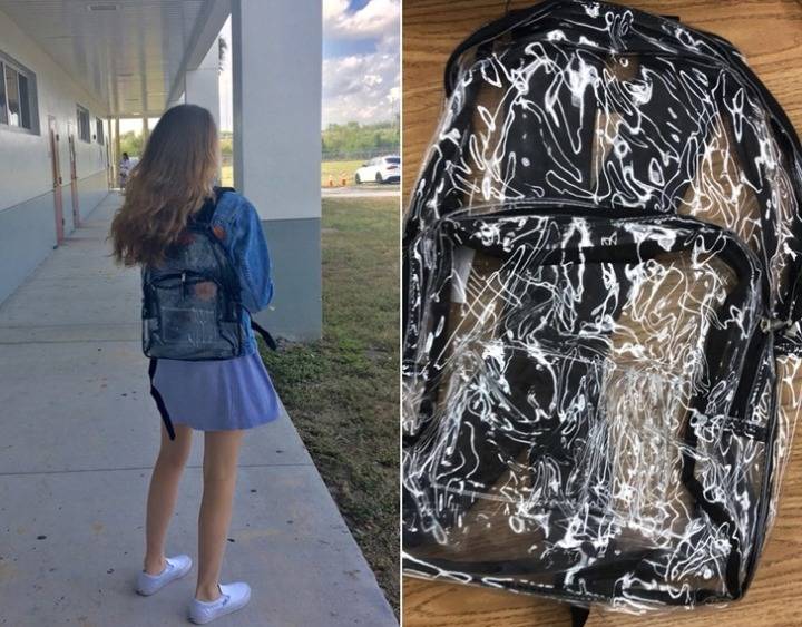 전교생이 투명한 가방을 들고 다녀야 하는 학교 | 인스티즈