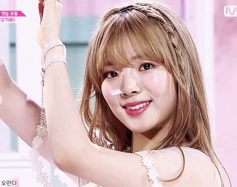 프로듀스48 너에게닿기를조 엔딩요정캠.gif | 인스티즈