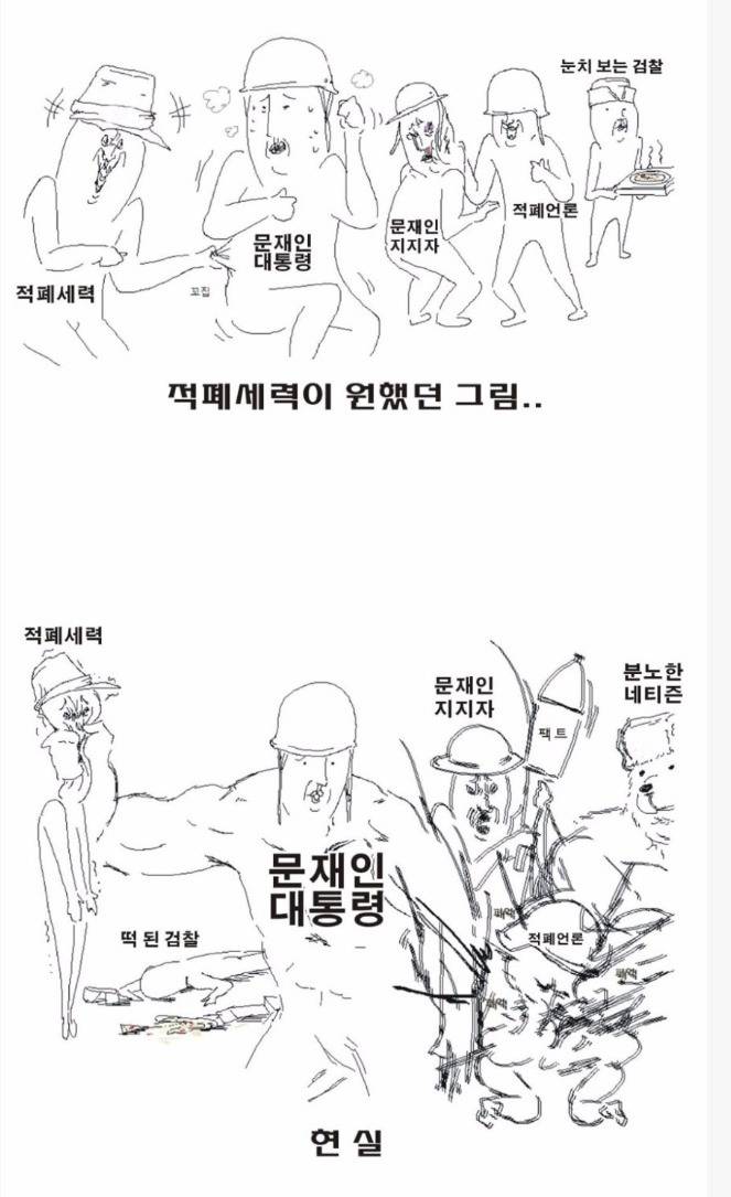적폐세력이 상상한 문재인 취임 후.jpg | 인스티즈