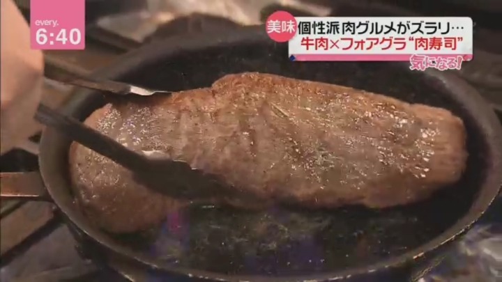 일본에서 판매하는 소고기+푸아그라 초밥.jpg | 인스티즈