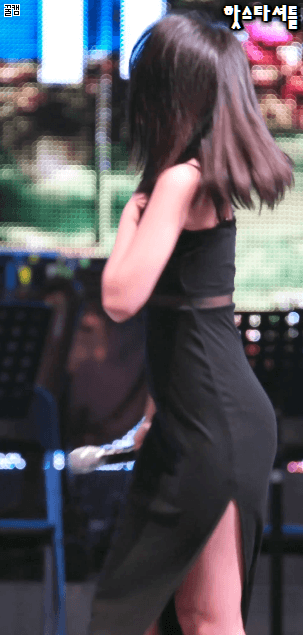 홍진영의 뒤태.gif | 인스티즈