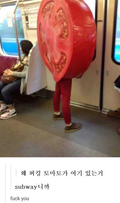 지하철에 이상한 놈이 타 있다 | 인스티즈