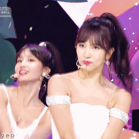 180715 인기가요 트와이스 미나 ㄷㄷ.gif | 인스티즈