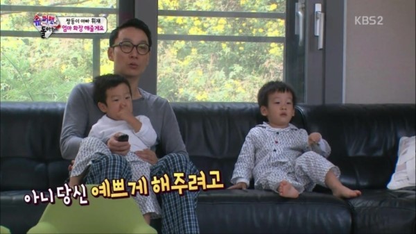 엄마 메이크업해주는 서언이 서준이 | 인스티즈