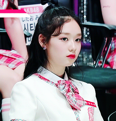 [프로듀스48] 아이돌미 빠방인데 분량 적은 두분..gif | 인스티즈