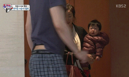 엄마보다 아빠가 더 좋은 서준이 ^^ | 인스티즈