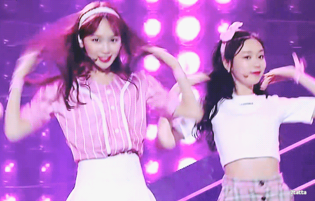 [프로듀스48] 아이돌미 빠방인데 분량 적은 두분..gif | 인스티즈