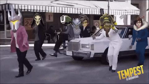 [오버워치] 화물호위미션 잘풀릴때 분위기.GIF | 인스티즈