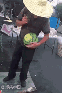 수박 자르기 고수 | 인스티즈