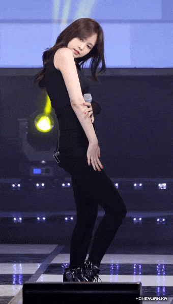 블랙 손나은.gif | 인스티즈