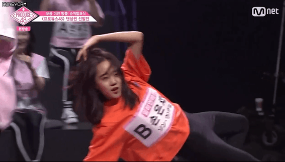 [프로듀스48] 손은채 미국춤.gif | 인스티즈