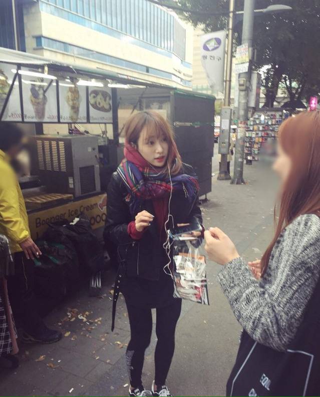 너무 프리하게 다니는 걸그룹 처자 ㅋㅋㅋ.jpg | 인스티즈