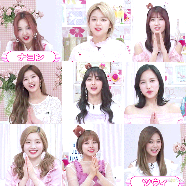9분할로 보는 트와이스.gif | 인스티즈
