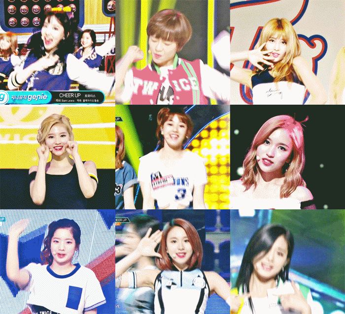 9분할로 보는 트와이스.gif | 인스티즈