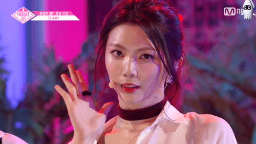 프듀48 아이엠조 엔딩요정.gif | 인스티즈