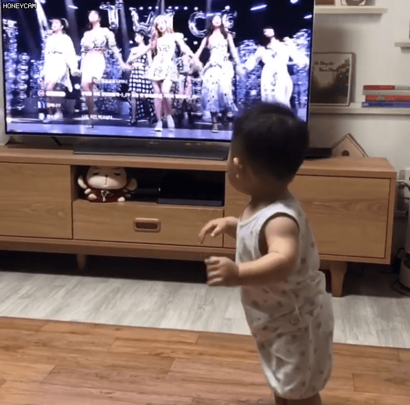 트와이스 노래만 반응 한다는 분유픽 | 인스티즈