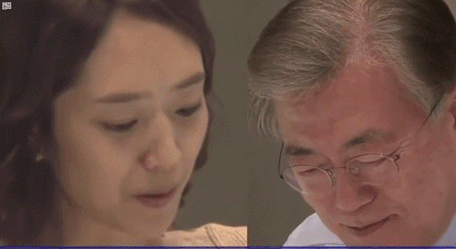 문재인 대통령이 꿈에서 여러번 봤다는 사람..gif | 인스티즈