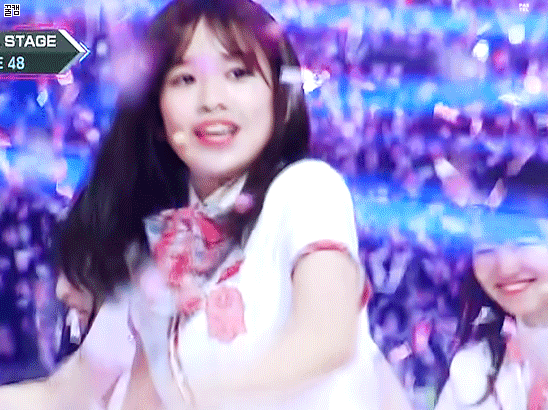 [프로듀스48] 아이돌 느낌 물씬 나는 연습생 6인.gif | 인스티즈