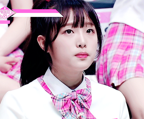 [프로듀스48] 아이돌 느낌 물씬 나는 연습생 6인.gif | 인스티즈
