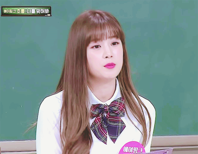 [에이핑크] 습한 날씨로 고통받고 있어서 박초롱 | 인스티즈