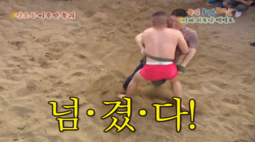 강호동 방송인생 씨름 레전드.GIF | 인스티즈