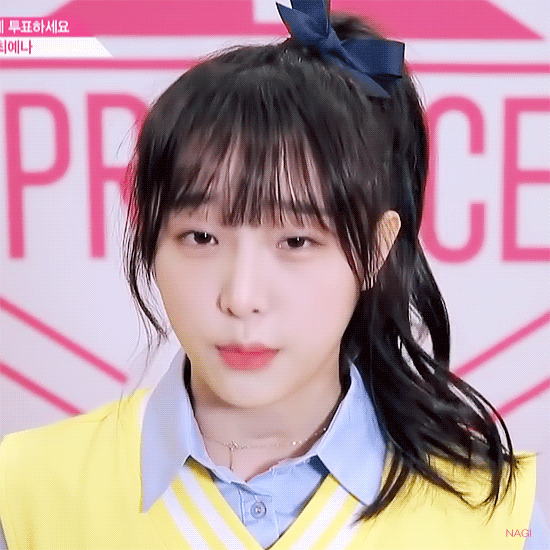 [프로듀스48] 아이돌 느낌 물씬 나는 연습생 6인.gif | 인스티즈
