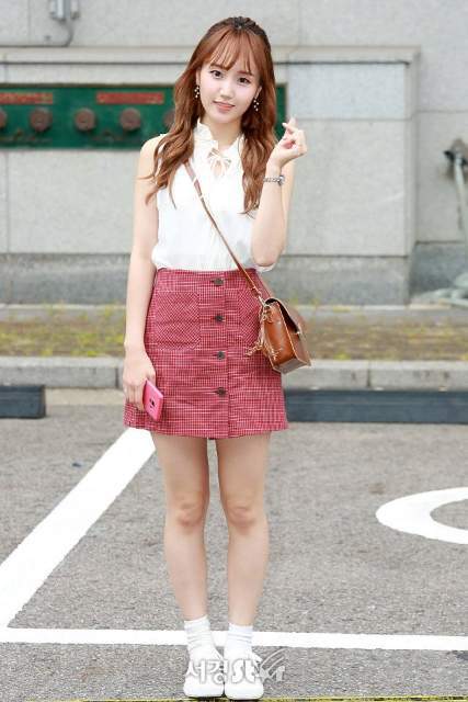 프듀 박해윤 출근길 gif | 인스티즈